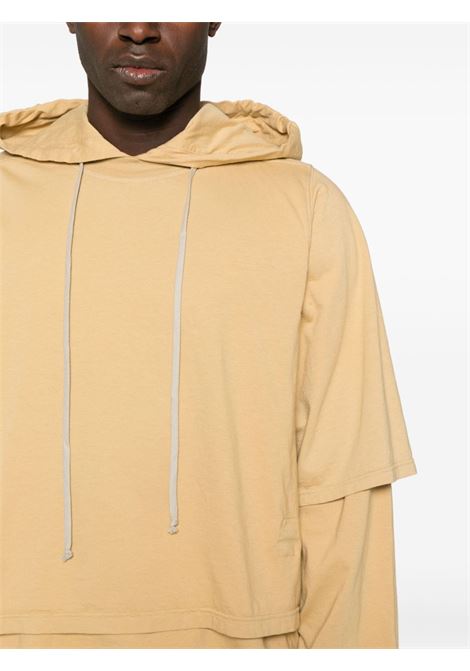 Felpa hustler in giallo - uomo RICK OWENS DRKSHDW | DU01D1281RN42